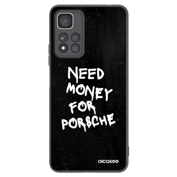 Picasee silikonski črni ovitek za Xiaomi Redmi Note 11 Pro+ 5G - Black Dollar
