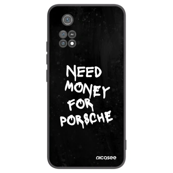 Picasee silikonski črni ovitek za Xiaomi Poco M4 Pro - Black Dollar