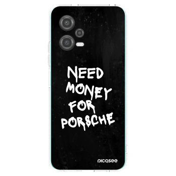 Picasee silikonski prozorni ovitek za Xiaomi Poco X5 - Black Dollar