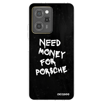 Picasee silikonski prozorni ovitek za Xiaomi Poco X5 Pro - Black Dollar
