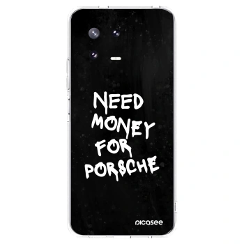 Picasee silikonski prozorni ovitek za Xiaomi 13 Pro - Black Dollar