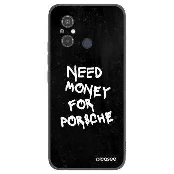 Picasee silikonski črni ovitek za Xiaomi Redmi 12C - Black Dollar