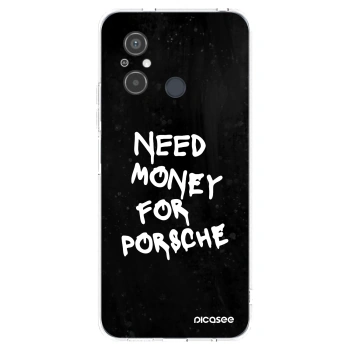 Picasee silikonski prozorni ovitek za Xiaomi Redmi 12C - Black Dollar