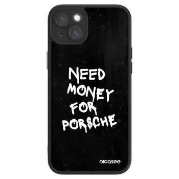 Picasee ULTIMATE CASE MagSafe za Apple iPhone 15 Plus - Black Dollar