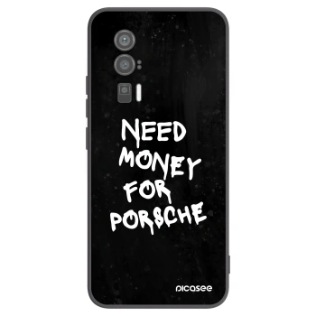 Picasee silikonski črni ovitek za Xiaomi Poco F5 Pro 5G - Black Dollar