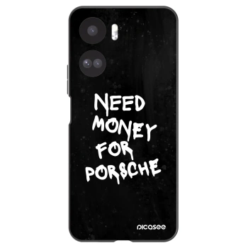 Picasee silikonski črni ovitek za Honor 90 Lite 5G - Black Dollar