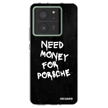 Picasee silikonski prozorni ovitek za Xiaomi 13T - Black Dollar
