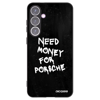 Picasee silikonski črni ovitek za Samsung Galaxy S24+ S926B 5G - Black Dollar