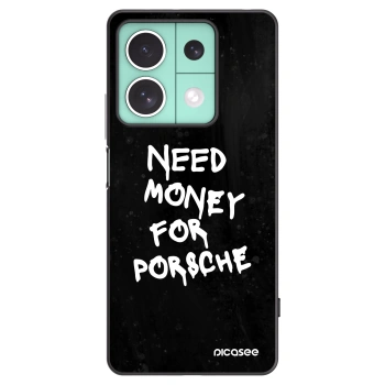 Picasee silikonski črni ovitek za Xiaomi Redmi Note 13 5G - Black Dollar