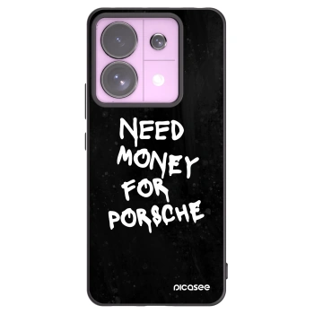 Picasee silikonski črni ovitek za Xiaomi Redmi Note 13 Pro 5G - Black Dollar
