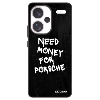 Picasee silikonski črni ovitek za Xiaomi Redmi Note 13 Pro+ 5G - Black Dollar