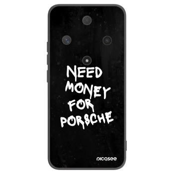 Picasee silikonski črni ovitek za Honor Magic6 Lite 5G - Black Dollar