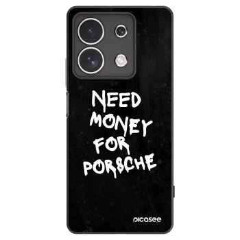 Picasee silikonski črni ovitek za Xiaomi Redmi Note 13 4G - Black Dollar