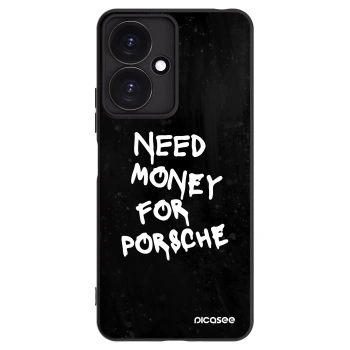 Picasee silikonski črni ovitek za Xiaomi Redmi 13C 5G - Black Dollar