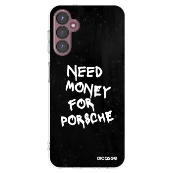 Picasee silikonski prozorni ovitek za Samsung Galaxy A05s A057G - Black Dollar