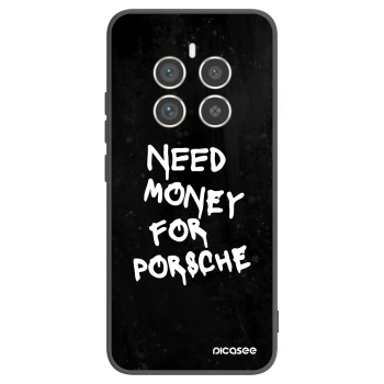 Picasee silikonski črni ovitek za Realme 12 Pro 5G - Black Dollar