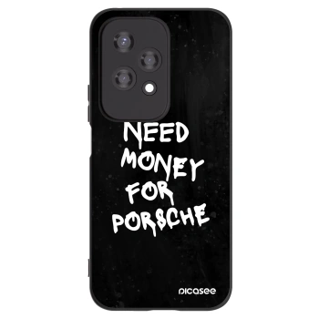 Picasee silikonski črni ovitek za Honor 200 Lite - Black Dollar