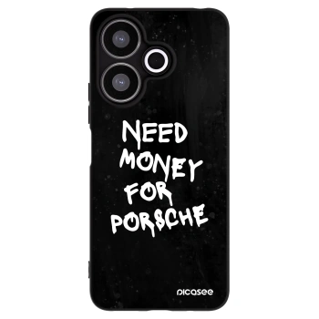 Picasee silikonski črni ovitek za Xiaomi Redmi 13 4G - Black Dollar