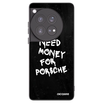 Picasee silikonski črni ovitek za OnePlus 12 5G - Black Dollar