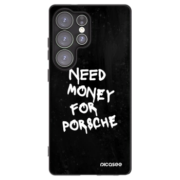 Picasee silikonski črni ovitek za Samsung Galaxy S25 Ultra 5G - Black Dollar