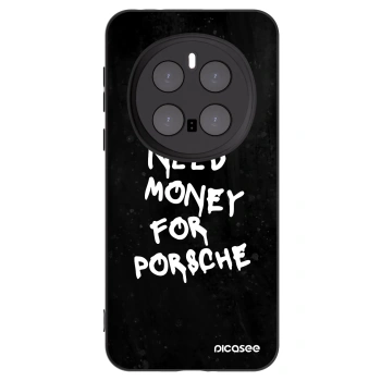 Picasee silikonski črni ovitek za Honor Magic7 Pro 5G - Black Dollar