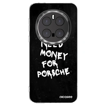 Picasee silikonski prozorni ovitek za Honor Magic7 Pro 5G - Black Dollar