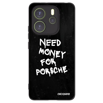 Picasee silikonski črni ovitek za Xiaomi Redmi Note 14 4G - Black Dollar