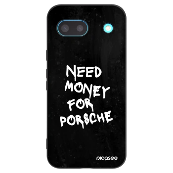 Picasee silikonski črni ovitek za Google Pixel 8a - Black Dollar