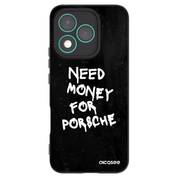 Picasee silikonski črni ovitek za Honor 400 Lite 5G - Black Dollar