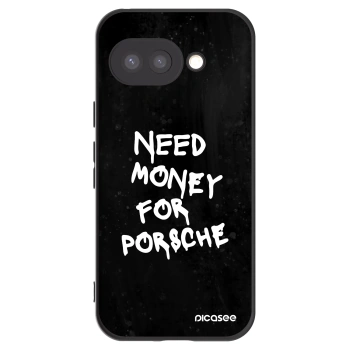 Picasee silikonski črni ovitek za Google Pixel 9a - Black Dollar