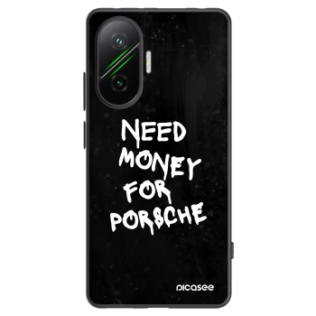 Picasee silikonski črni ovitek za Xiaomi Poco F7 Pro 5G - Black Dollar