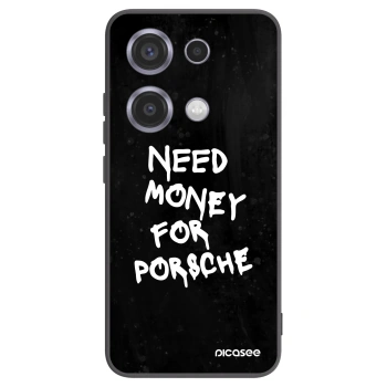 Picasee silikonski črni ovitek za Xiaomi Redmi Note 14S - Black Dollar
