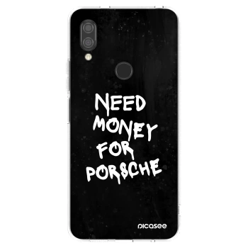 Picasee silikonski prozorni ovitek za Xiaomi Redmi 7 - Black Dollar