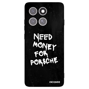 Picasee silikonski črni ovitek za Motorola Edge 60 Pro - Black Dollar