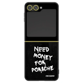 Ovitek za Samsung Galaxy Z Flip7 FE 5G - Black Dollar