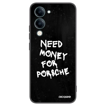 Picasee silikonski črni ovitek za Vivo Y29s 5G - Black Dollar