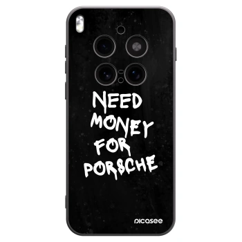 Picasee silikonski črni ovitek za Vivo X300 Pro - Black Dollar