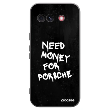 Picasee silikonski črni ovitek za Google Pixel 10a - Black Dollar