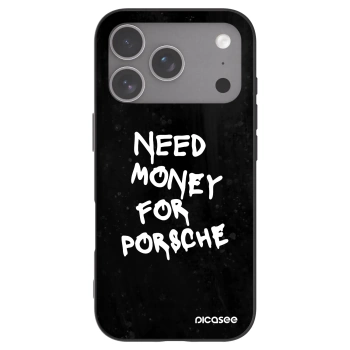Picasee silikonski črni ovitek za Apple iPhone 18 Pro - Black Dollar