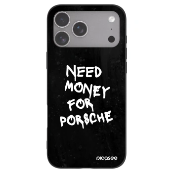Picasee silikonski črni ovitek za Apple iPhone 18 Pro Max - Black Dollar