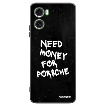 Picasee silikonski črni ovitek za Motorola Moto G06 - Black Dollar