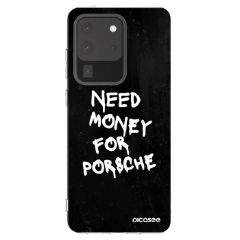 Picasee silikonski prozorni ovitek za Samsung Galaxy S20 Ultra 5G G988F - Black Dollar