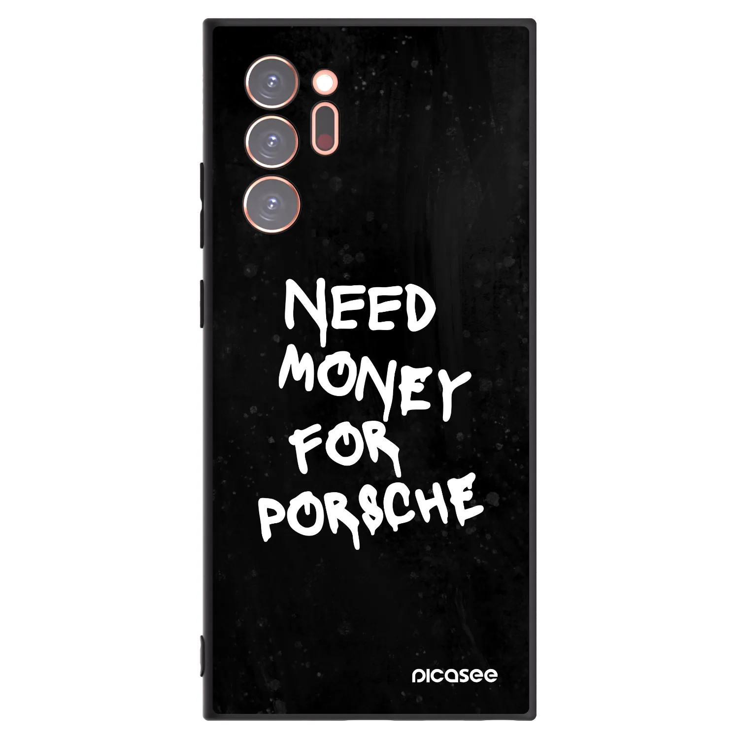 Picasee silikonski črni ovitek za Samsung Galaxy Note 20 Ultra - Black Dollar