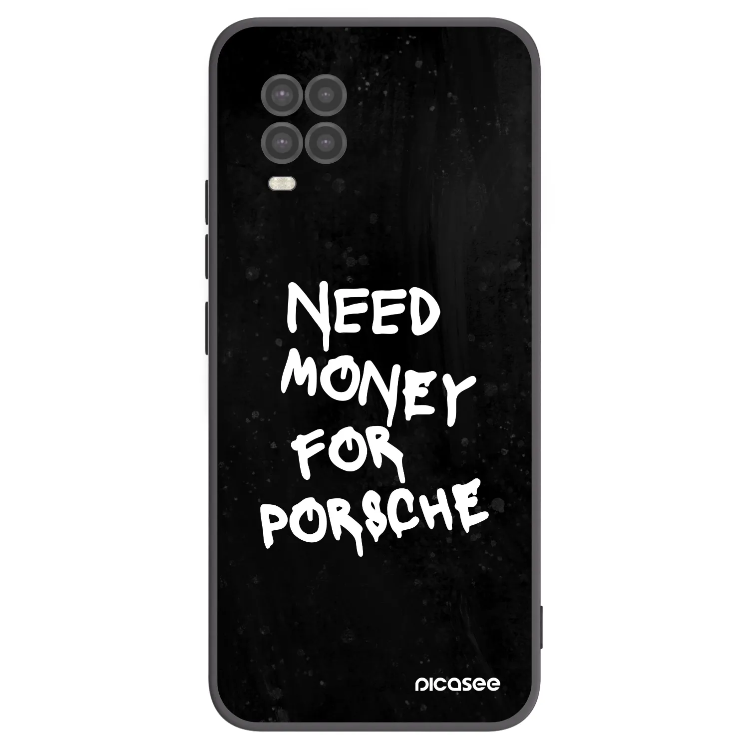 Picasee silikonski črni ovitek za Xiaomi Mi 10 Lite - Black Dollar