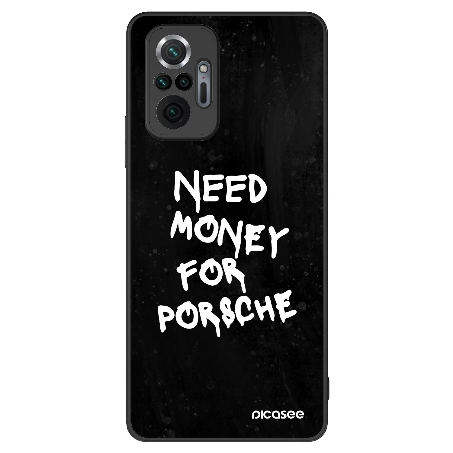 Picasee ULTIMATE CASE za Xiaomi Redmi Note 10 Pro - Black Dollar
