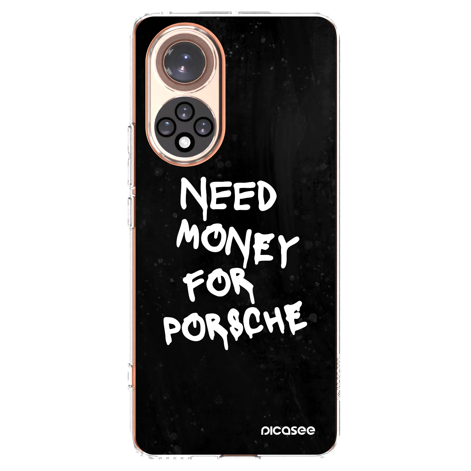 Picasee silikonski prozorni ovitek za Huawei Nova 9 - Black Dollar
