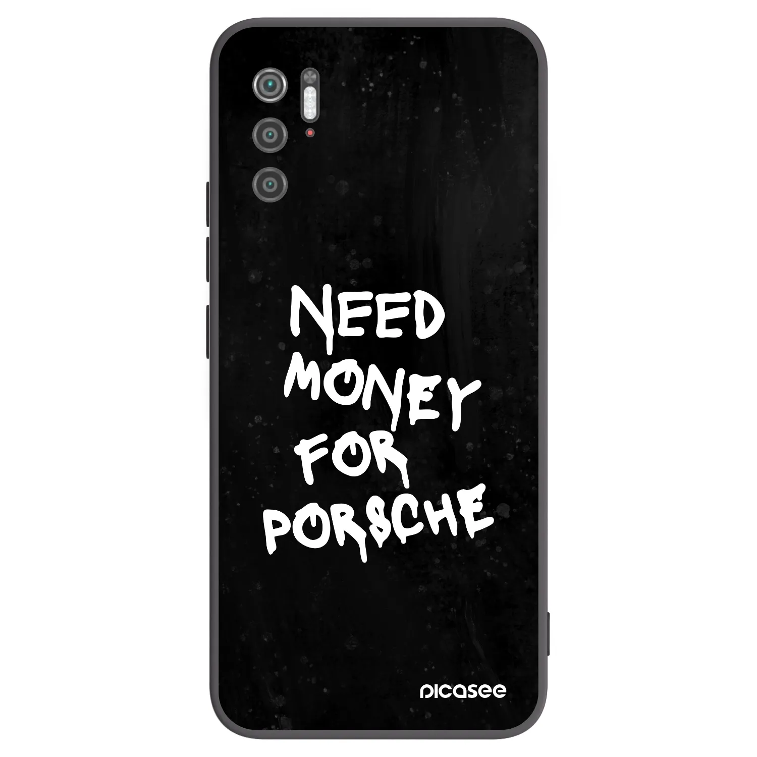Picasee silikonski črni ovitek za Xiaomi Poco M3 Pro 5G - Black Dollar