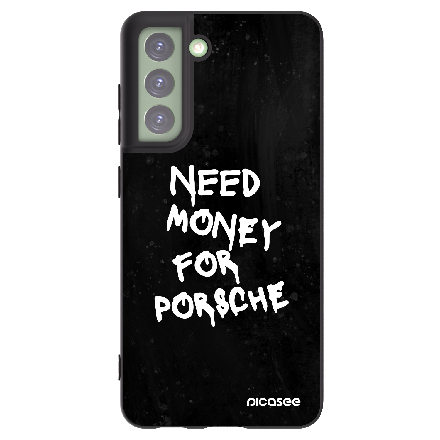 Picasee silikonski črni ovitek za Samsung Galaxy S21 FE 5G - Black Dollar