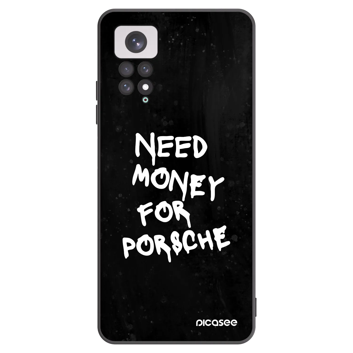 Picasee silikonski črni ovitek za Xiaomi Redmi Note 11 - Black Dollar