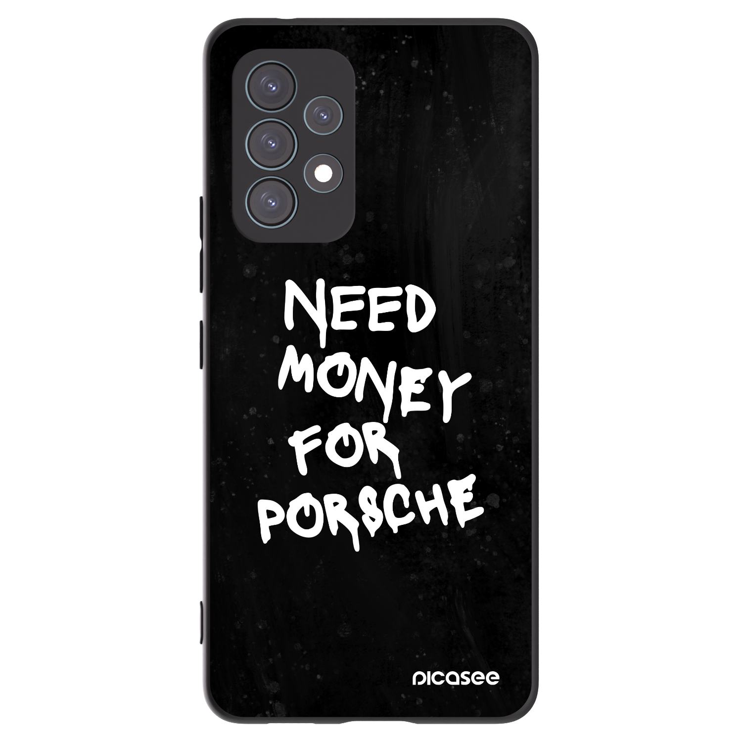 Picasee silikonski črni ovitek za Samsung Galaxy A53 5G A536 - Black Dollar